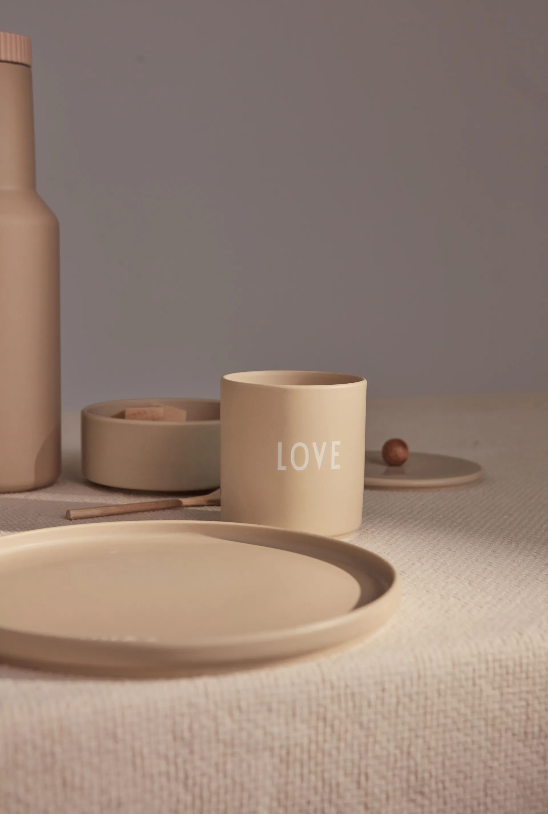 Tasse favorite Design Letters 25 cl, Love-beige Design Letters