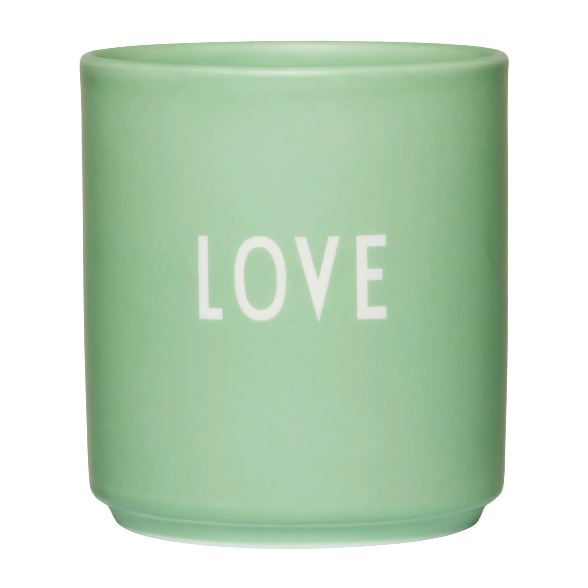 Tasse favorite Design Letters 25 cl, Love-green bliss Design Letters