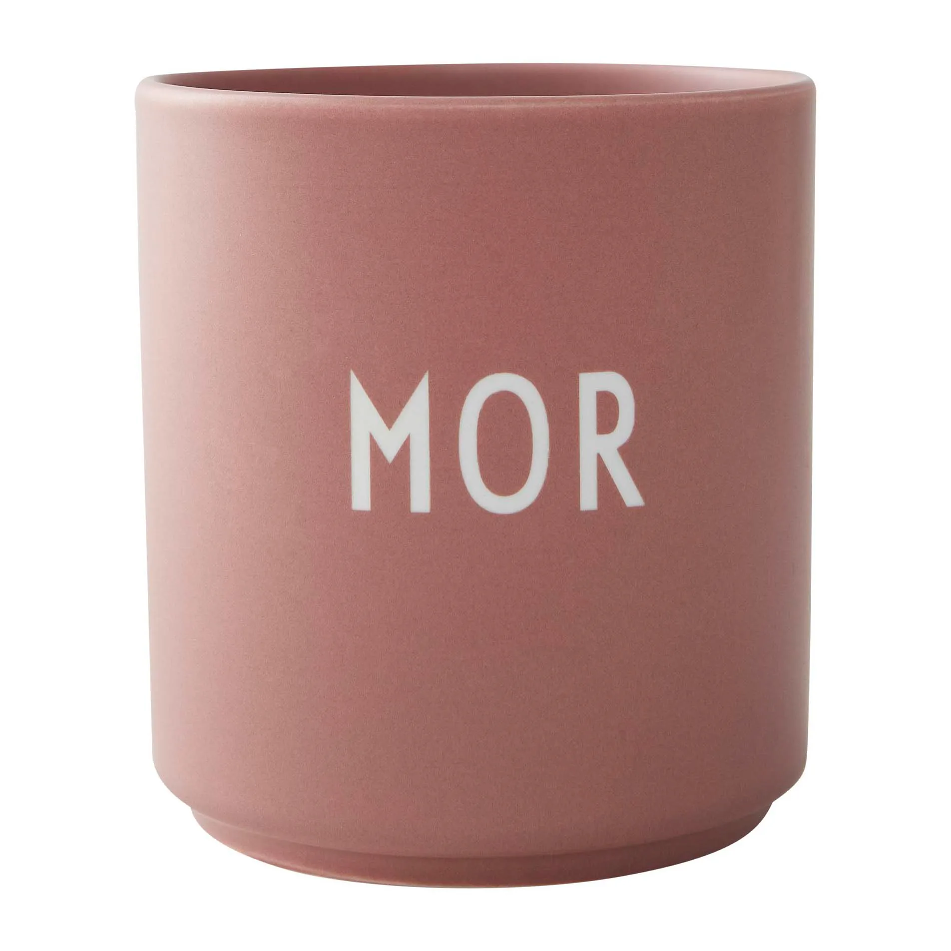 Tasse favorite Design Letters 25 cl, Mor-ash rose Design Letters