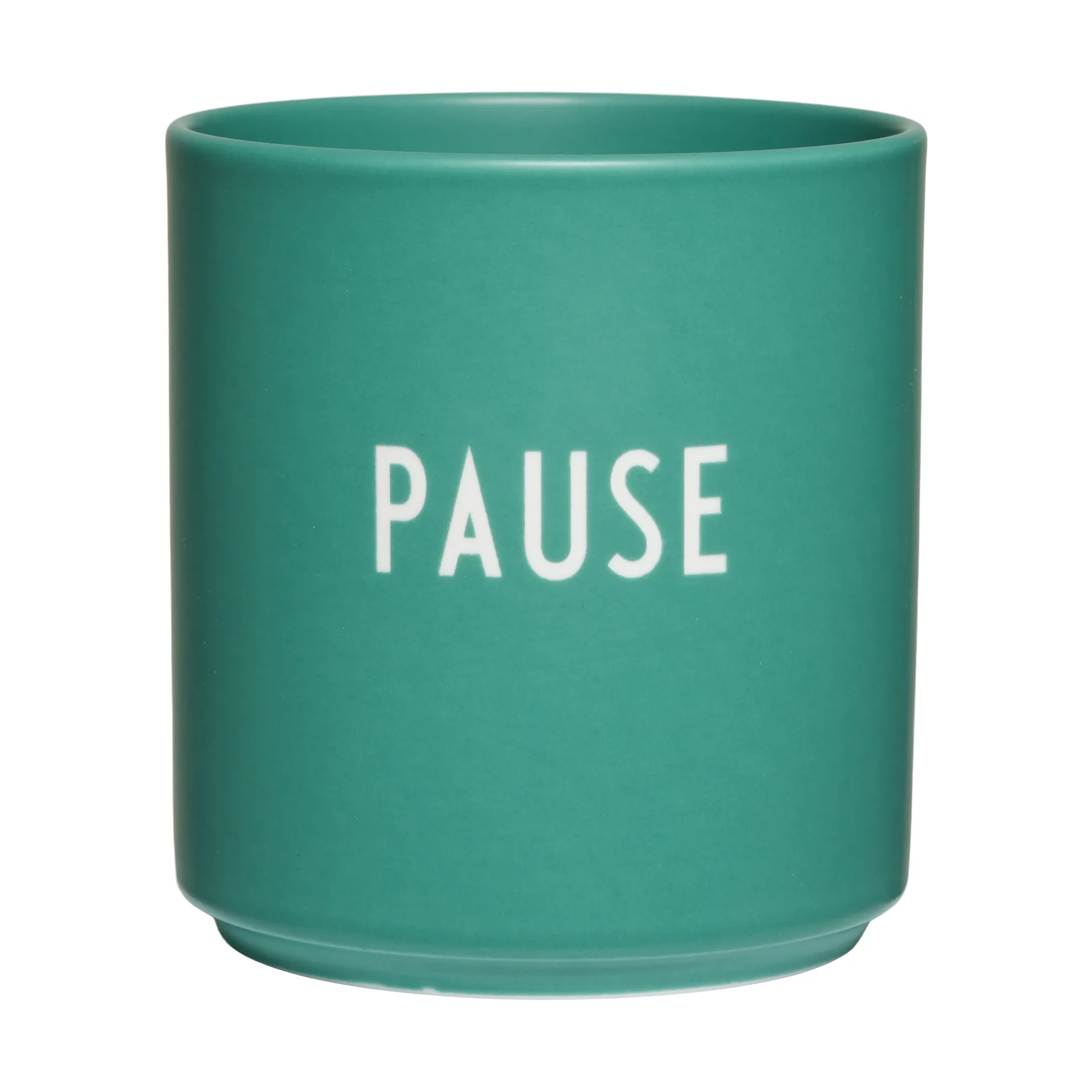 Tasse favorite Design Letters 25 cl, Pause-antique green Design Letters