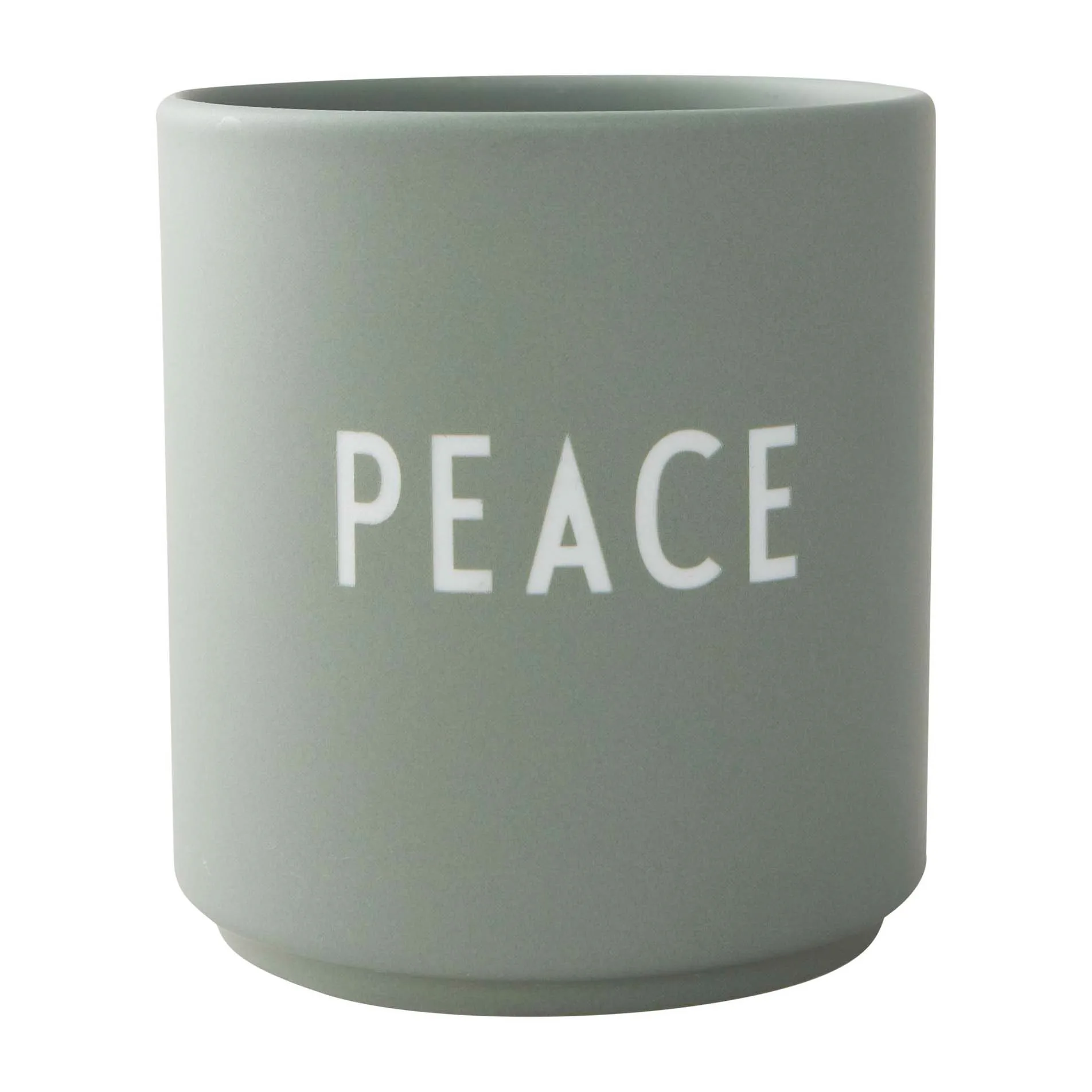 Tasse favorite Design Letters 25 cl, Peace-green Design Letters