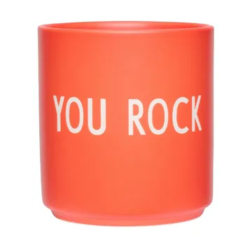 Tasse favorite Design Letters 25 cl - Red, Fashion Colour Collection - Design Letters