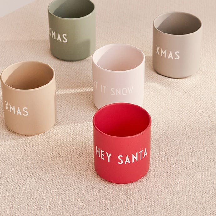 Tasse favorite Design Letters 25 cl, Santa-faded rose Design Letters