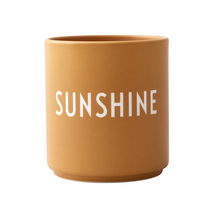 Tasse favorite Design Letters 25 cl - Sunshine (Jaune) - Design Letters