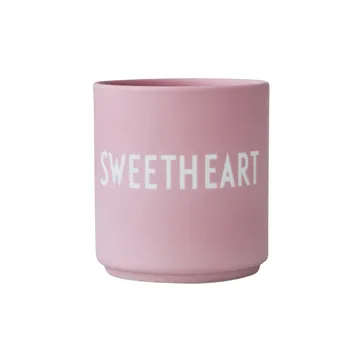 Tasse favorite Design Letters 25 cl - Sweetheart-pink - Design Letters