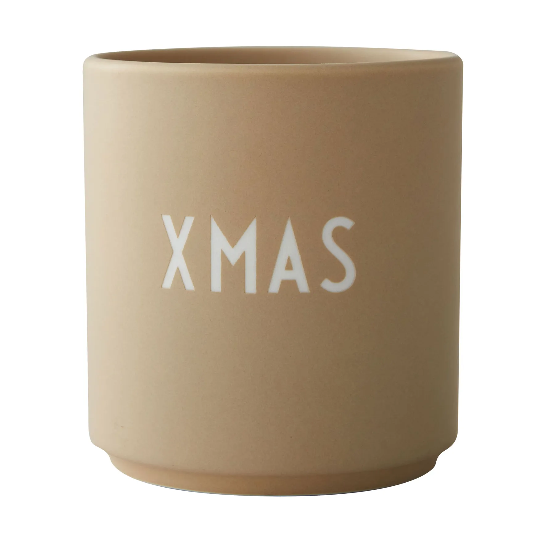 Tasse favorite Design Letters 25 cl, Xmas-beige Design Letters