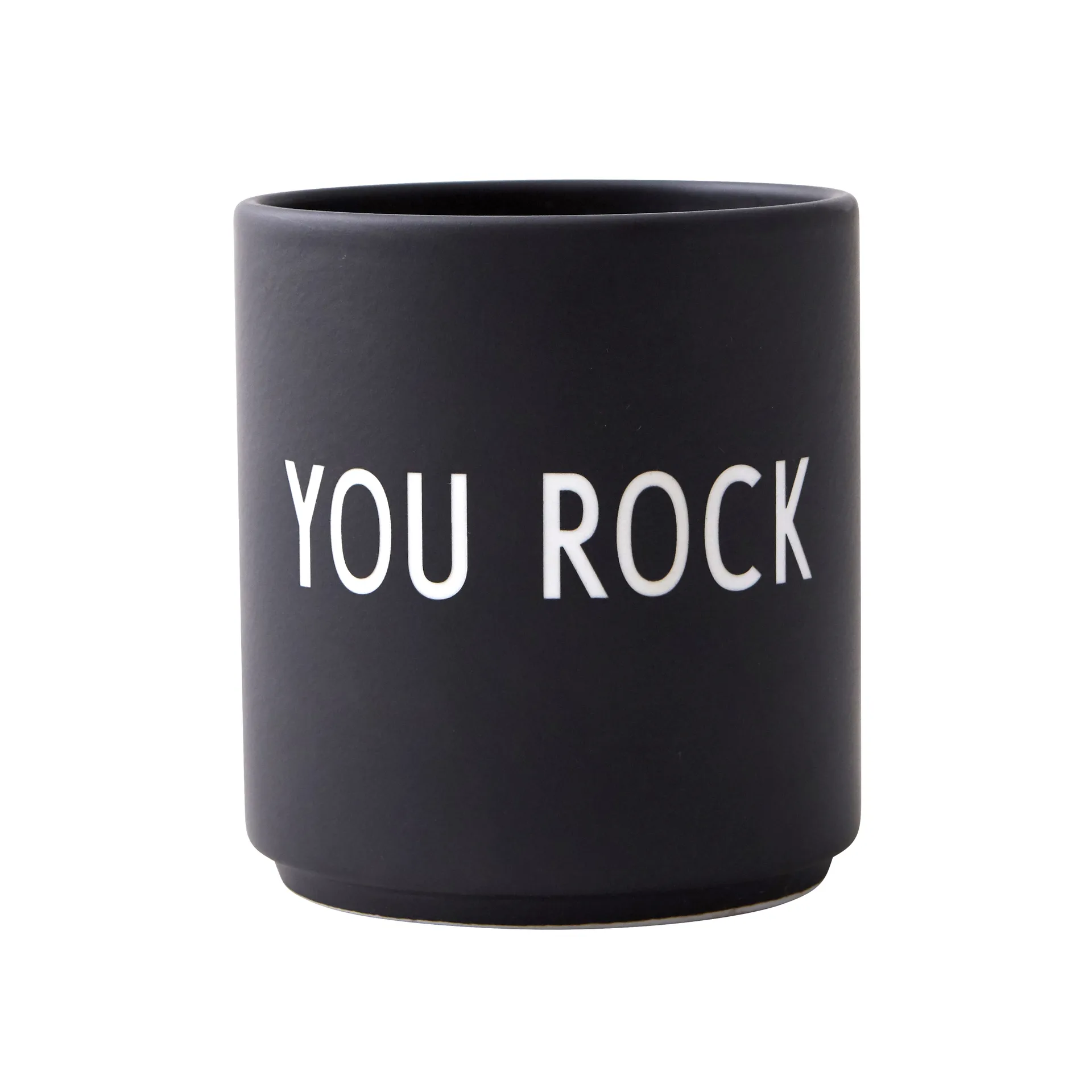Tasse favorite Design Letters 25 cl, You rock-black Design Letters