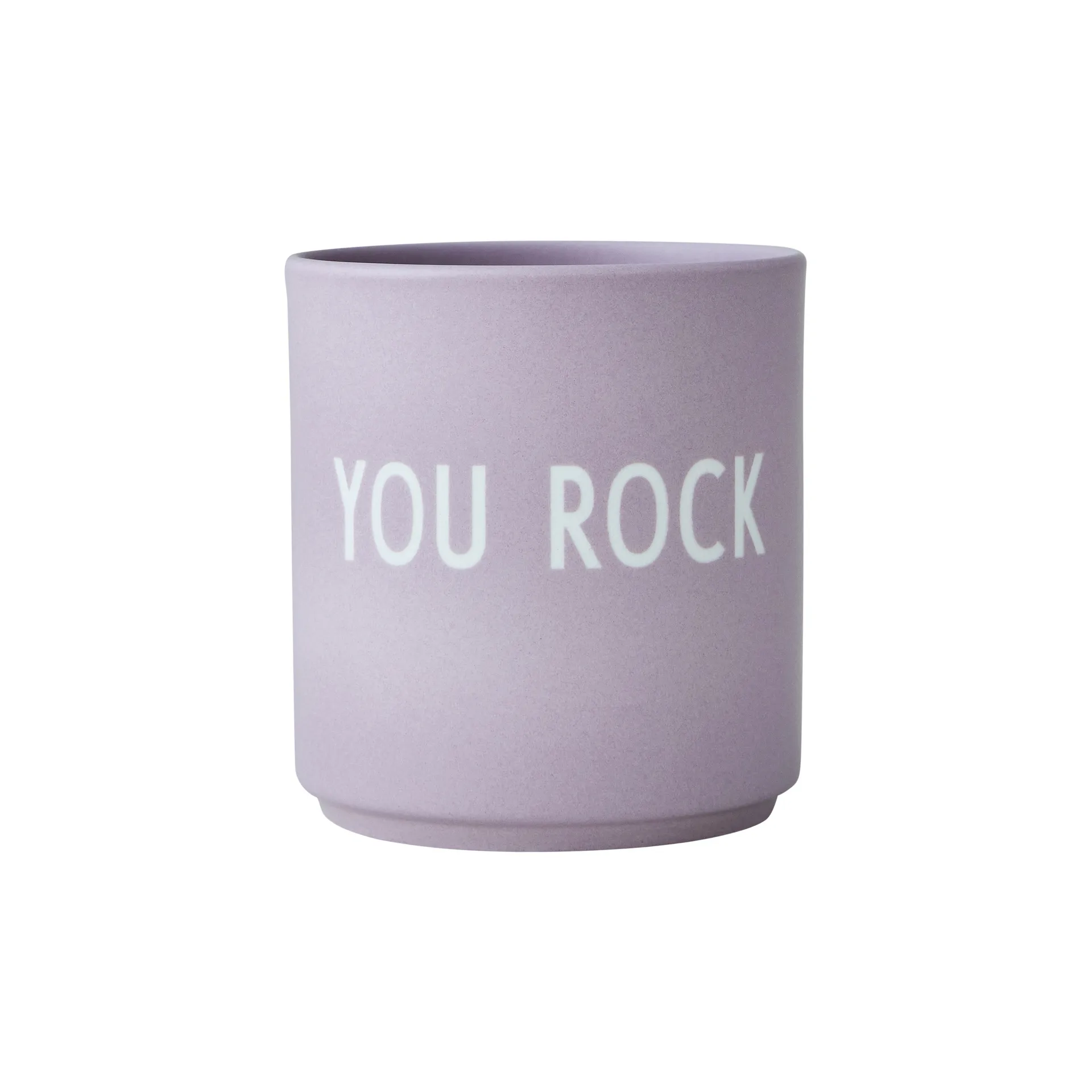 Tasse favorite Design Letters 25 cl, You rock-lavender Design Letters