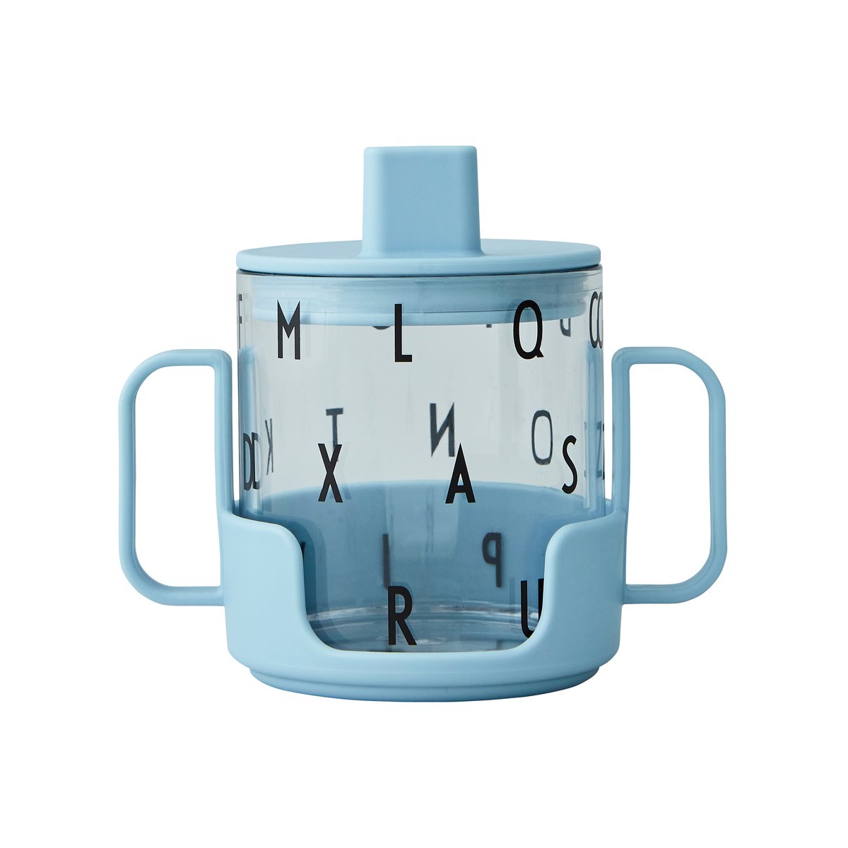 design letters tasse grow with your cup bleu clair