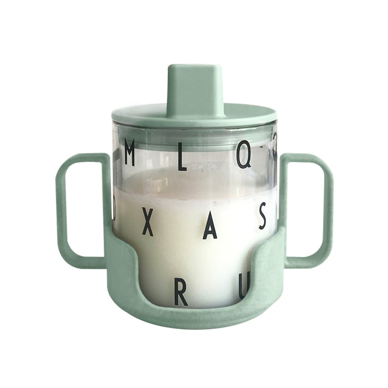 design letters tasse grow with your cup vert