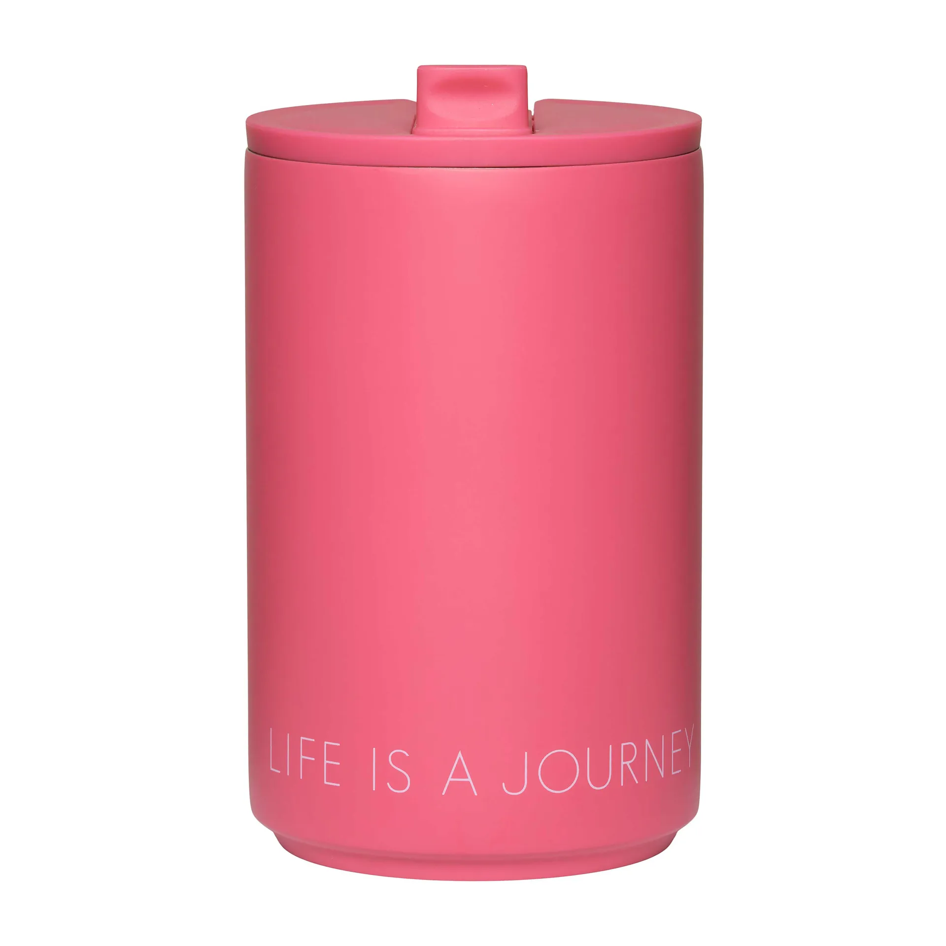 Tasse isotherme Design Letters, Cherry pink Design Letters
