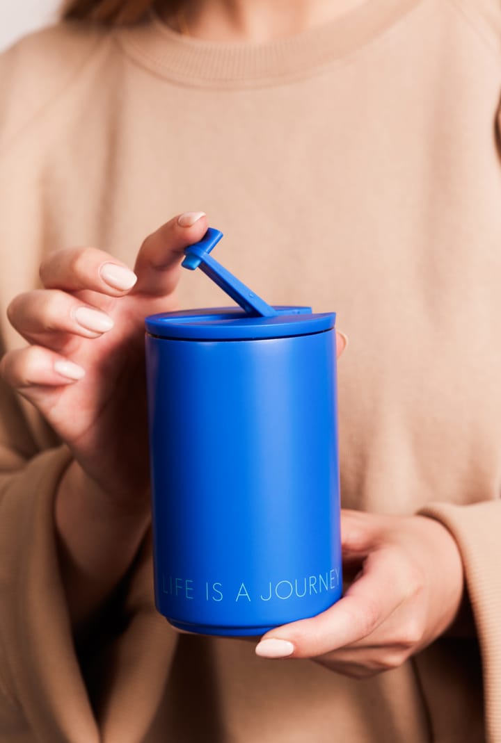 Tasse isotherme Design Letters, Cobalt blue Design Letters