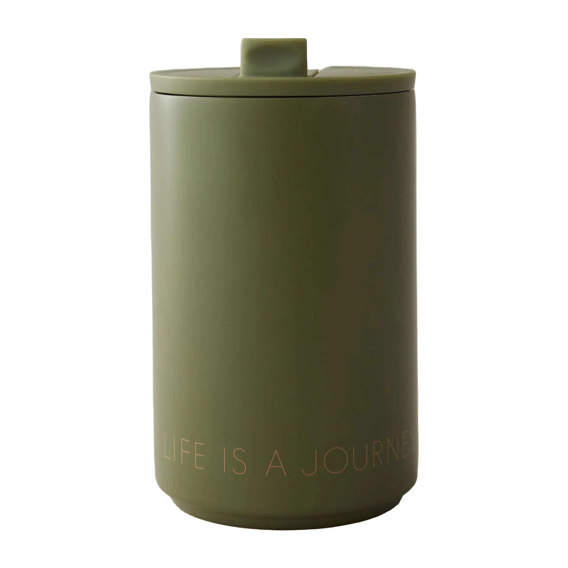 Tasse isotherme Design Letters, Forest green Design Letters
