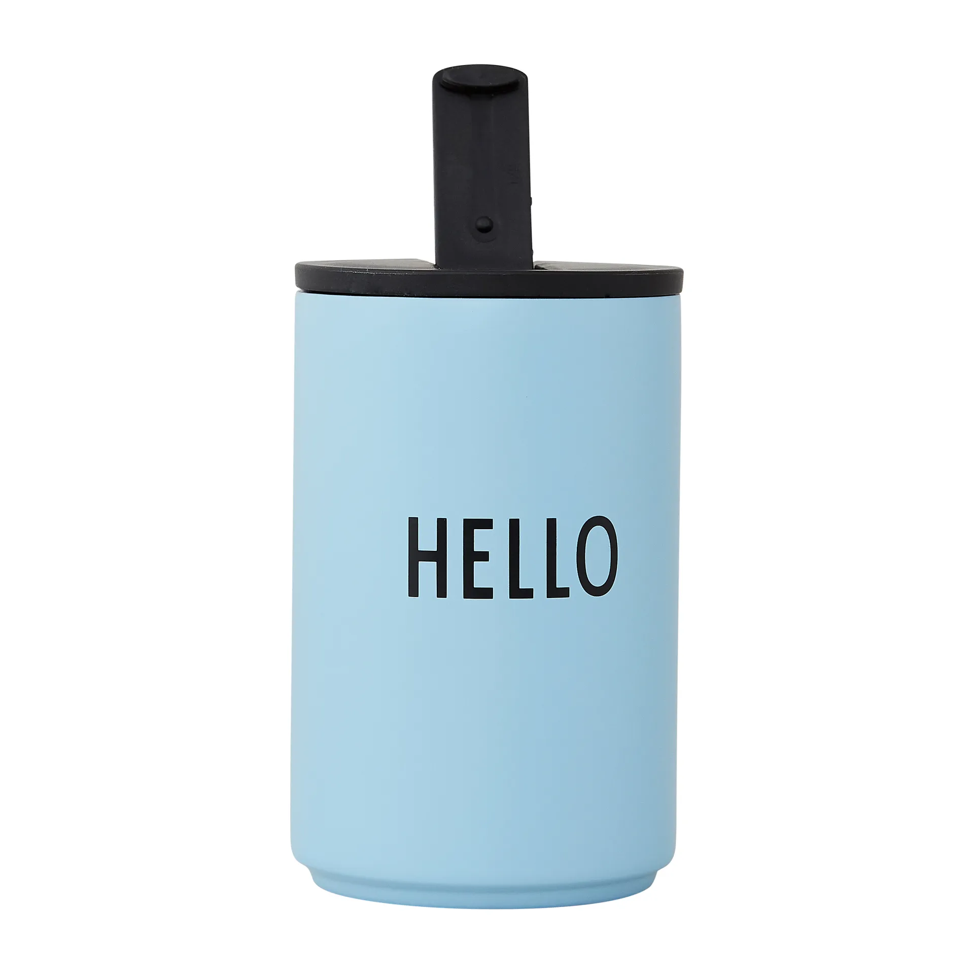 Tasse isotherme Design Letters, Light blue-hello Design Letters