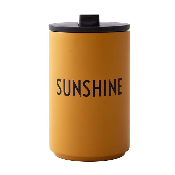 Tasse isotherme Design Letters - Sunshine - Design Letters