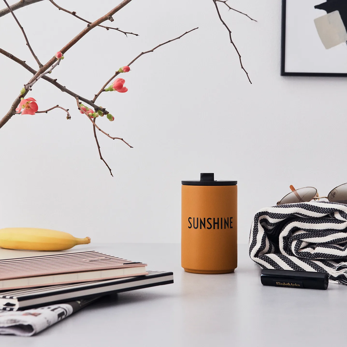 Tasse isotherme Design Letters, Sunshine Design Letters