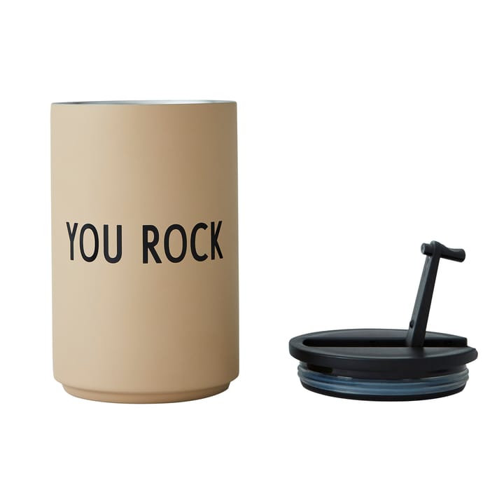 Tasse isotherme Design Letters, You rock Design Letters