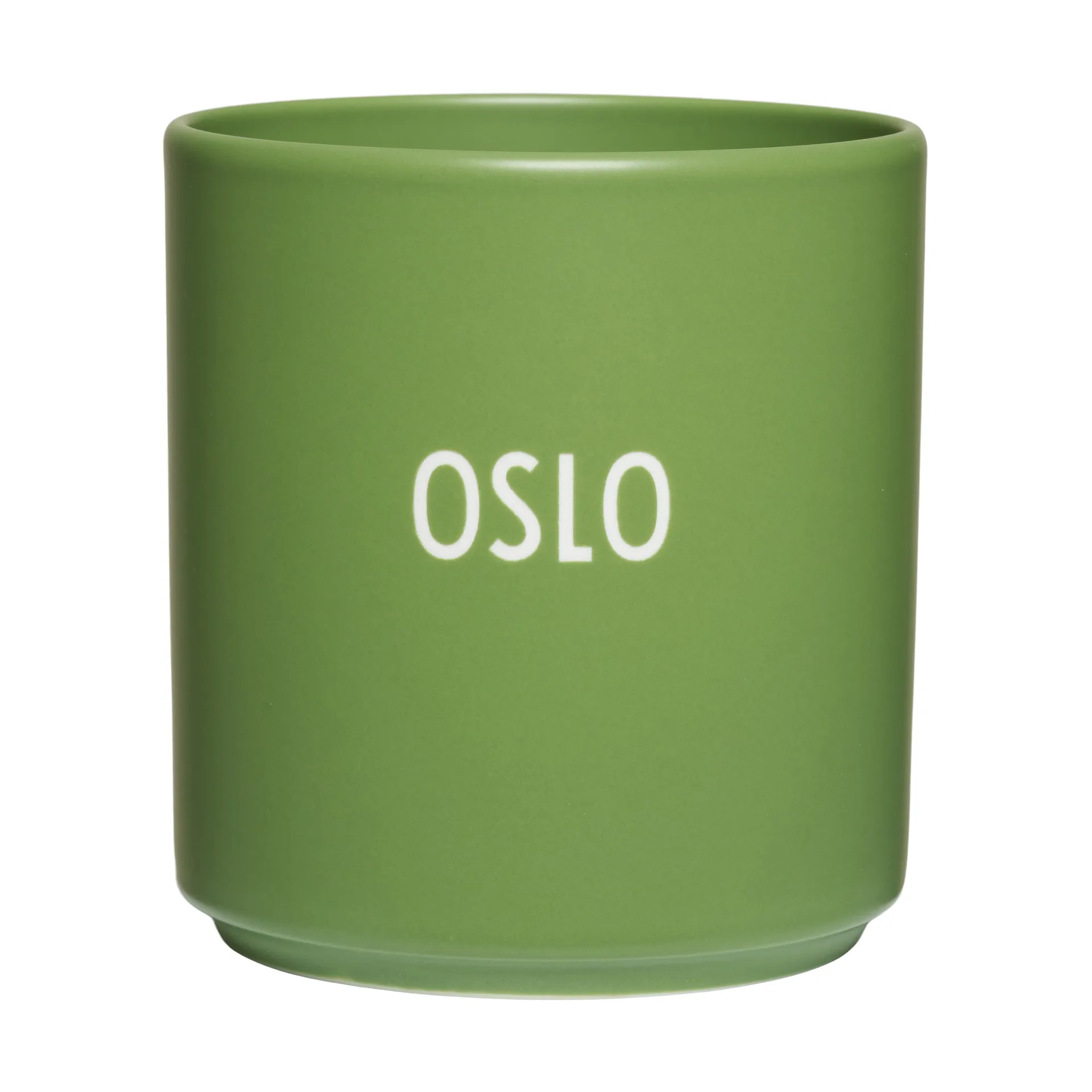 Tasse préférée Design Letters International 25 cl, Oslo-green Design Letters