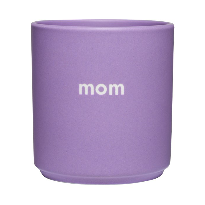 design letters tasse préférée design letters vip 25 cl lilac, mom collection