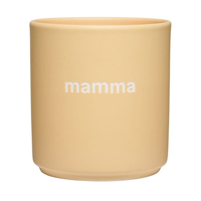 Tasse Préférée Design Letters VIP 25 cl - Solitary, Mamma Collection - Design Letters