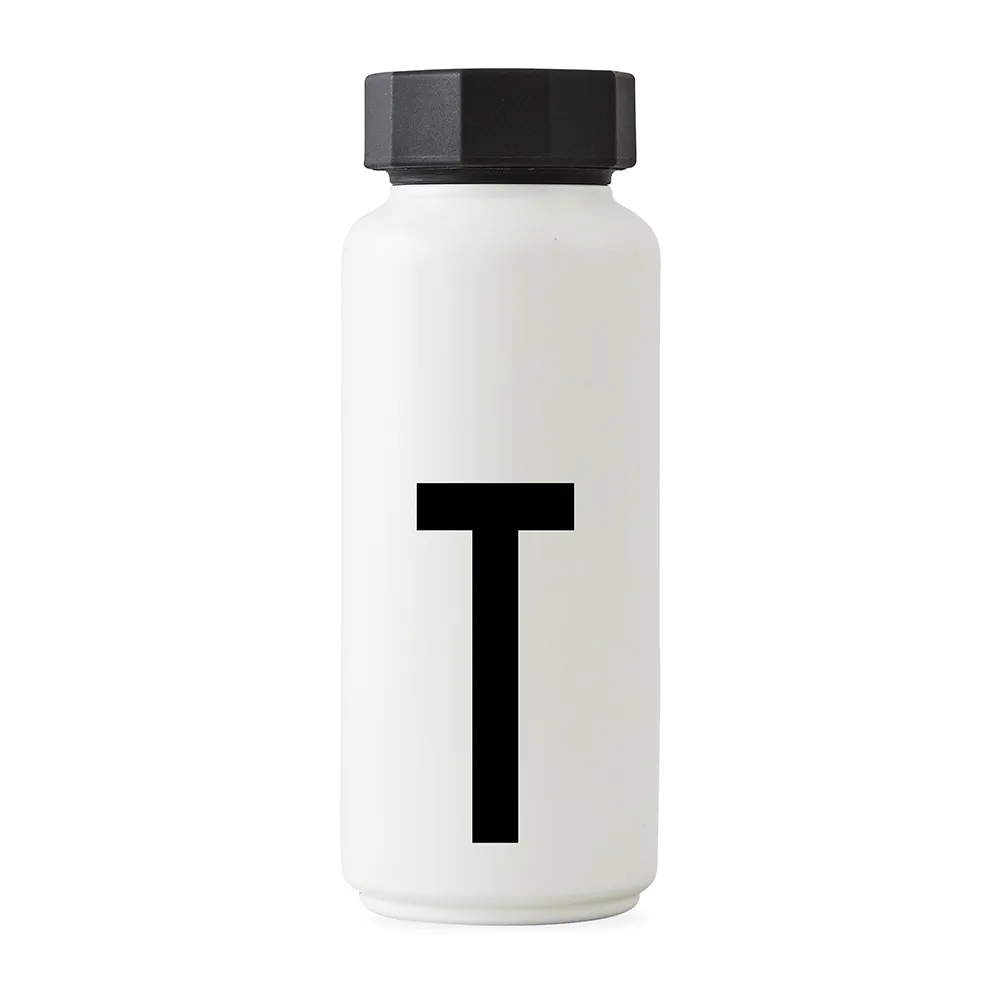 Thermos AJ Vintage, T Design Letters
