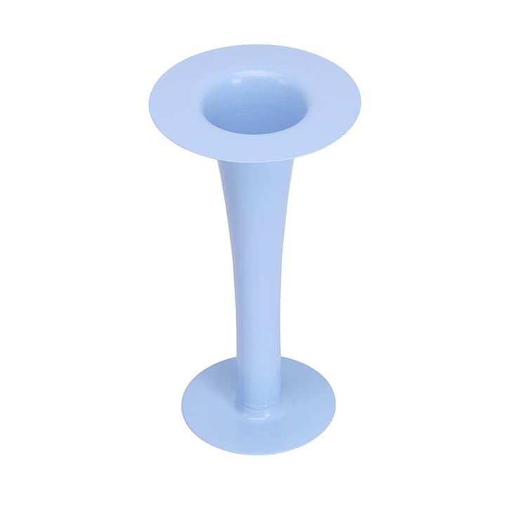 Trumpet 2-en-1 vase et bougeoir 24 cm - Blue - Design Letters