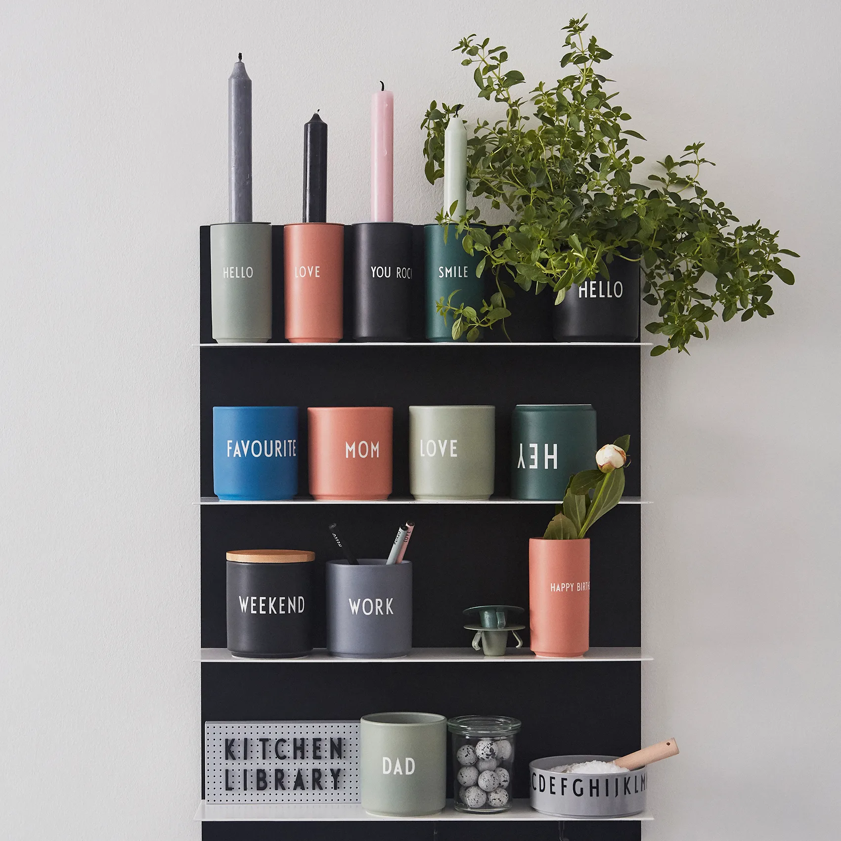 Vase Design Letters, Smile Design Letters