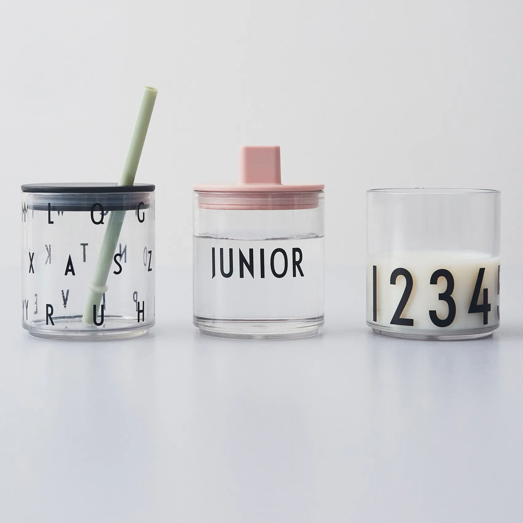 Verre en tritan Design Letters Kids Personal, Junior Design Letters