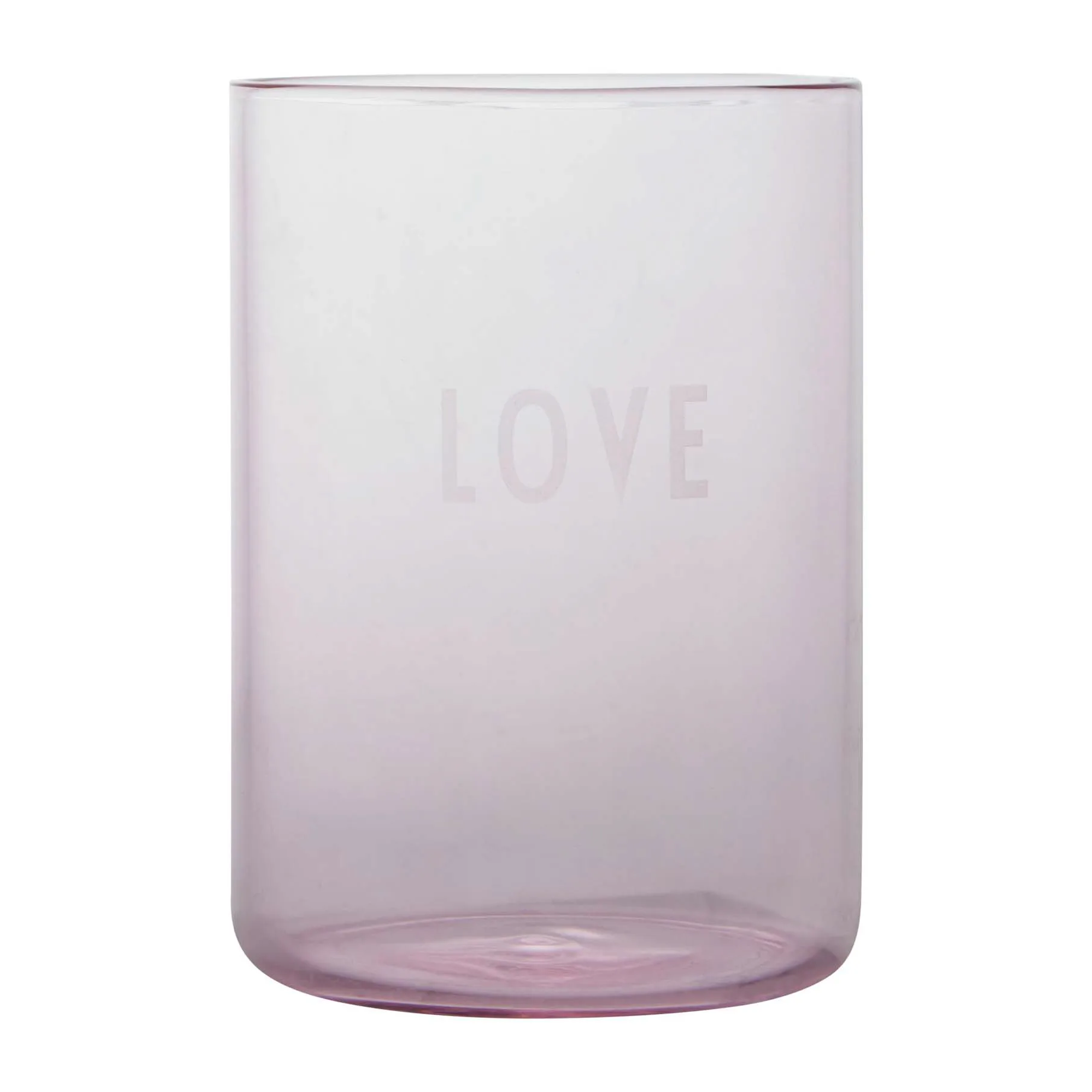 Verre favori Design Letters 35 cl, Love-rose Design Letters