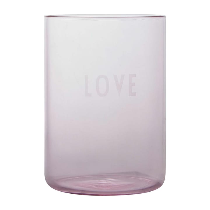 Verre favori Design Letters 35 cl - Love-rose - Design Letters