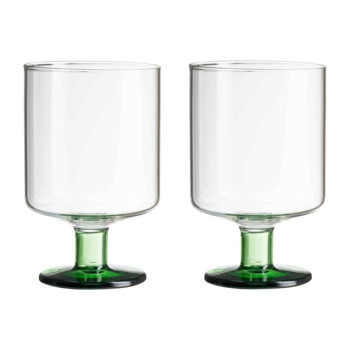 Verres à vin Generous 30 cl lot de 2 - Clear-green - Design Letters