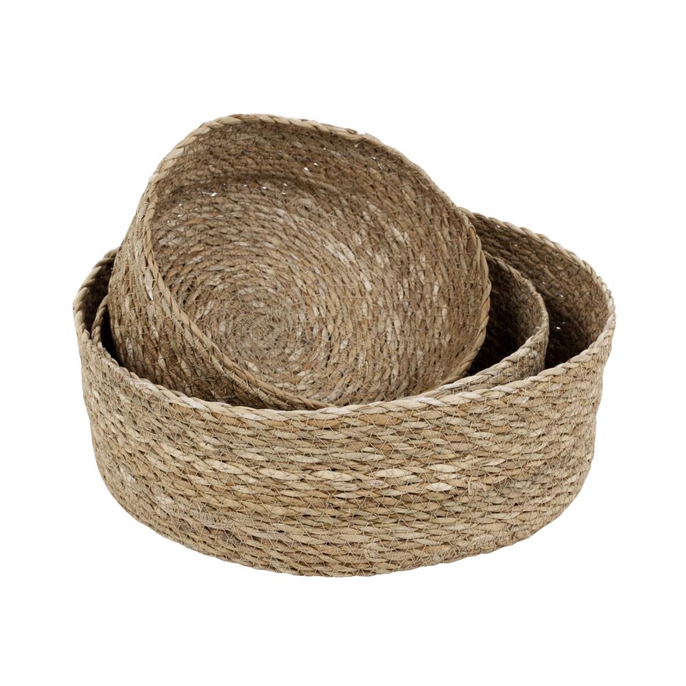 Dixie Corbeille à pain Emil, lot de 3 naturel (beige)