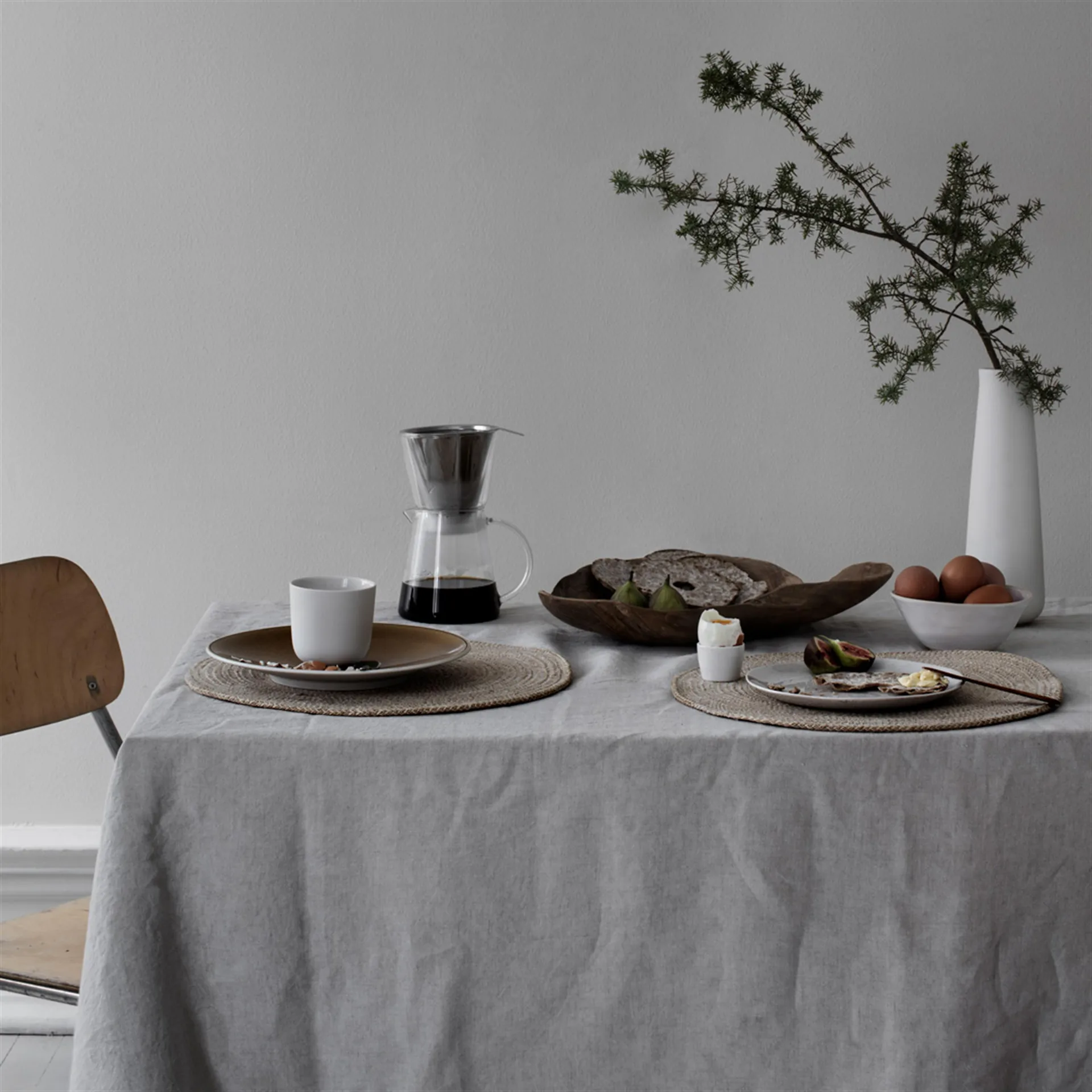 Dessous d'assiette Ella Ø38 cm, nature Dixie