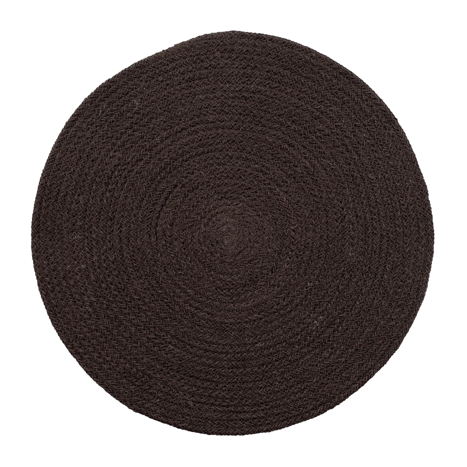 Dessous d'assiette Ella Ø38 cm, Noir-marron Dixie