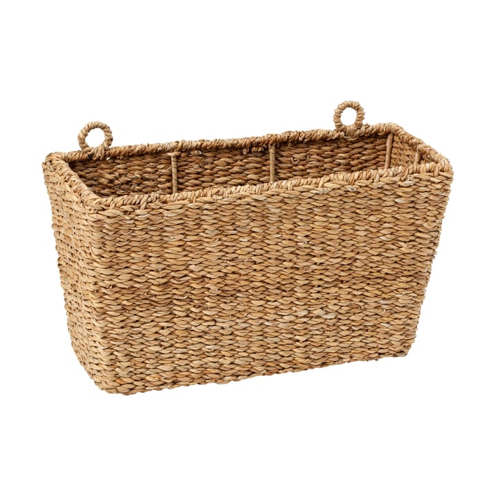 Esther panier de rangement mural 40x16x22 cm - Naturel - Dixie