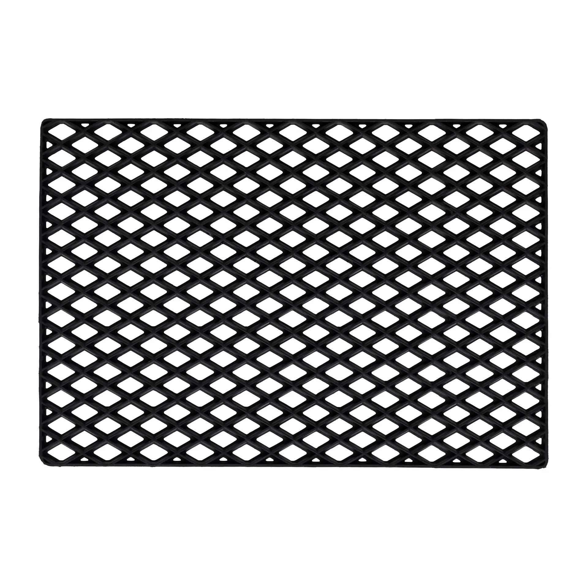 Paillasson Black grid, 45x75 cm  Dixie