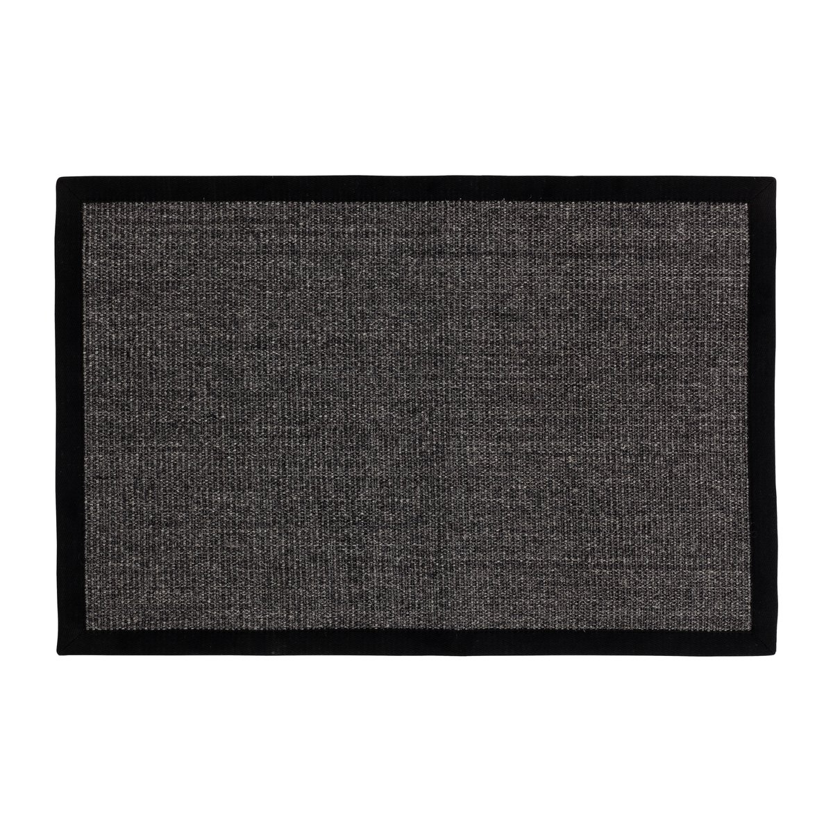 Dixie Paillasson en sisal noir Jenny 60x90 cm | Design Scandinave | Paillassons | Noir