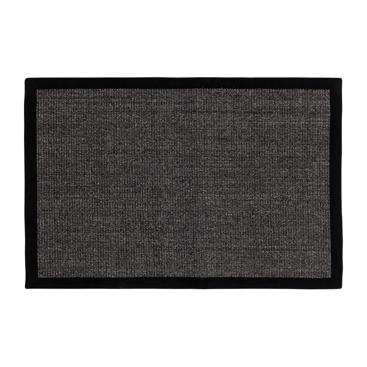 Paillasson Jenny Sisal - Noir, 60x90 cm - Dixie
