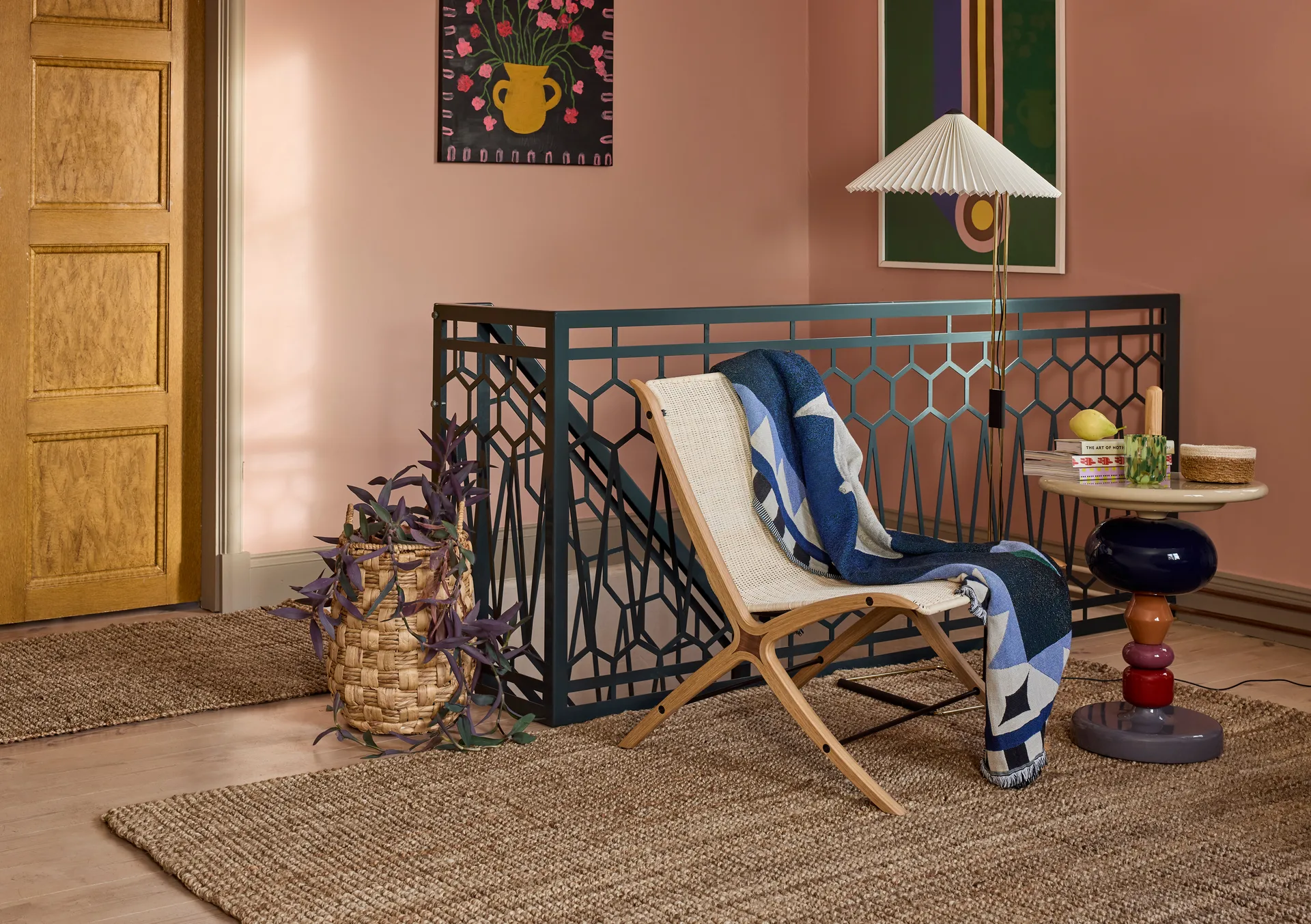 Paillasson Julia gris naturel, 80x180 cm Dixie