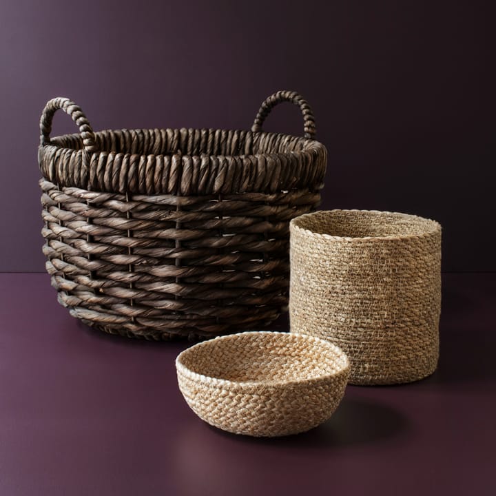 Panier de rangement Emil Lot de 3 small, Nature Dixie