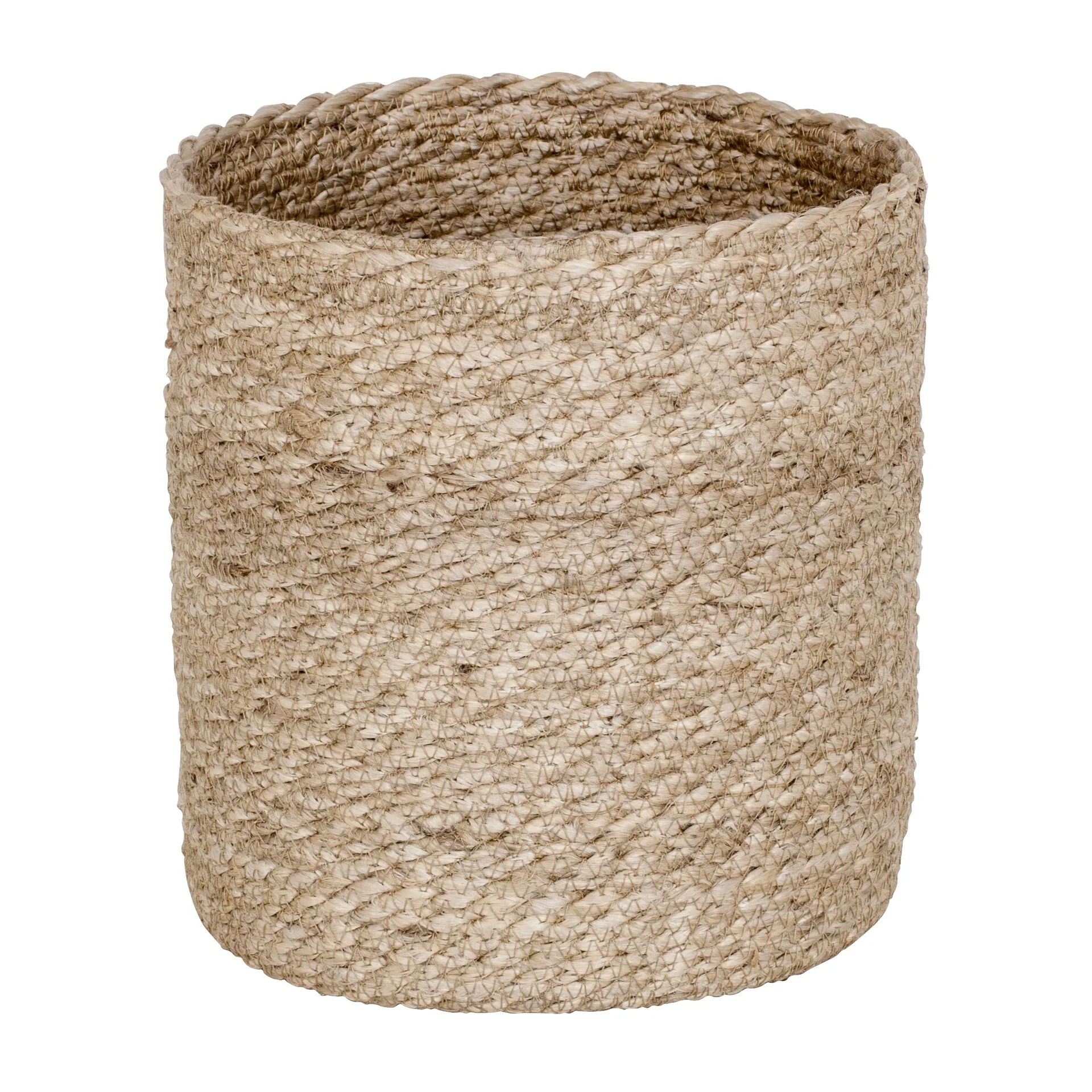 Panier de rangement Twisted large Lot de 3, Nature-gris Dixie