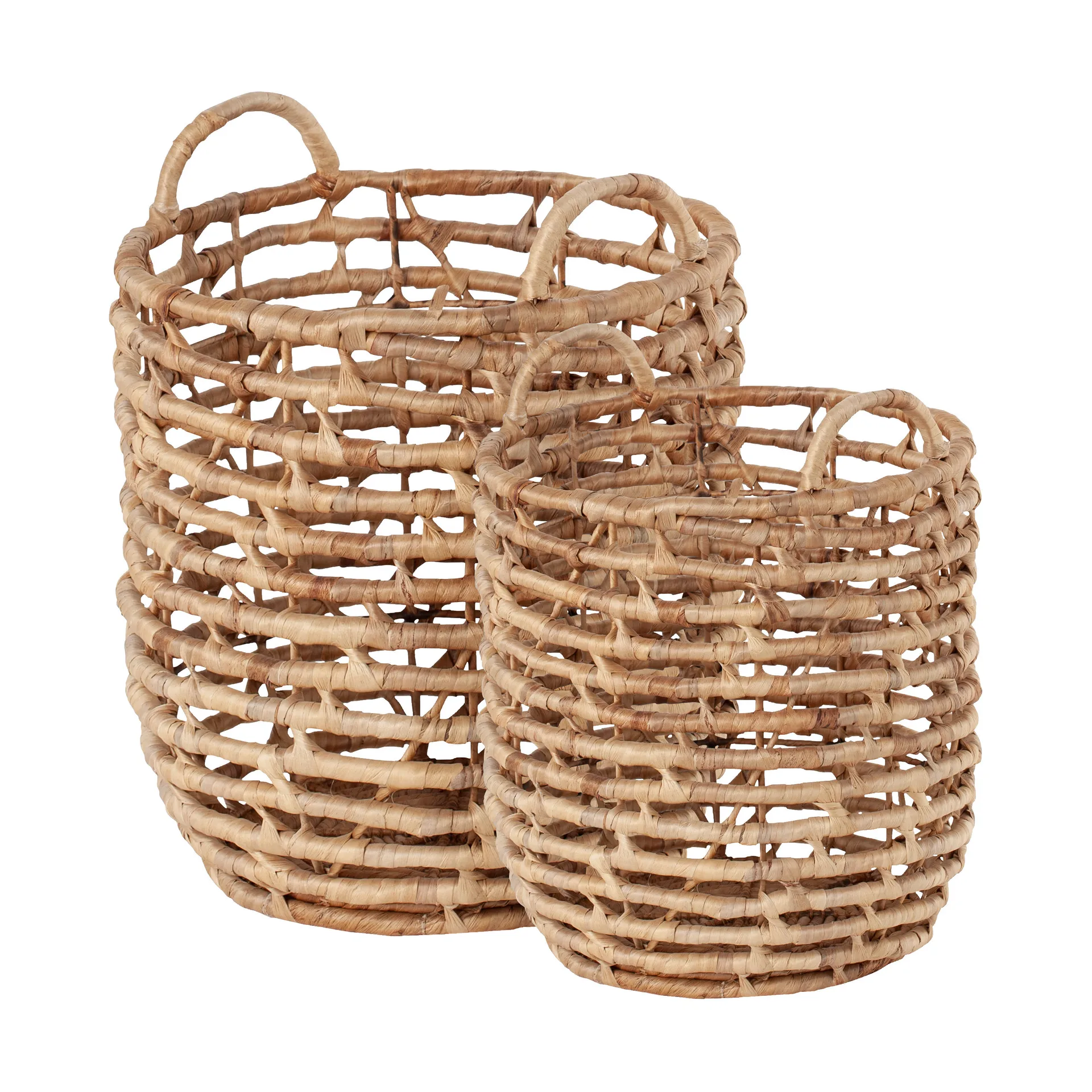 Paniers de rangement Lily U-shape open twist 2 pièces, Natural Dixie