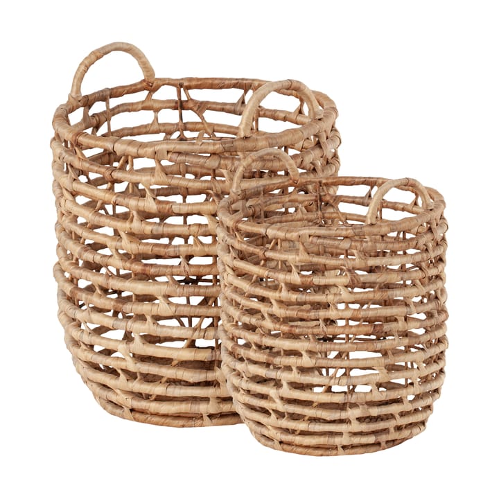 Paniers de rangement Lily U-shape open twist 2 pièces - Natural - Dixie