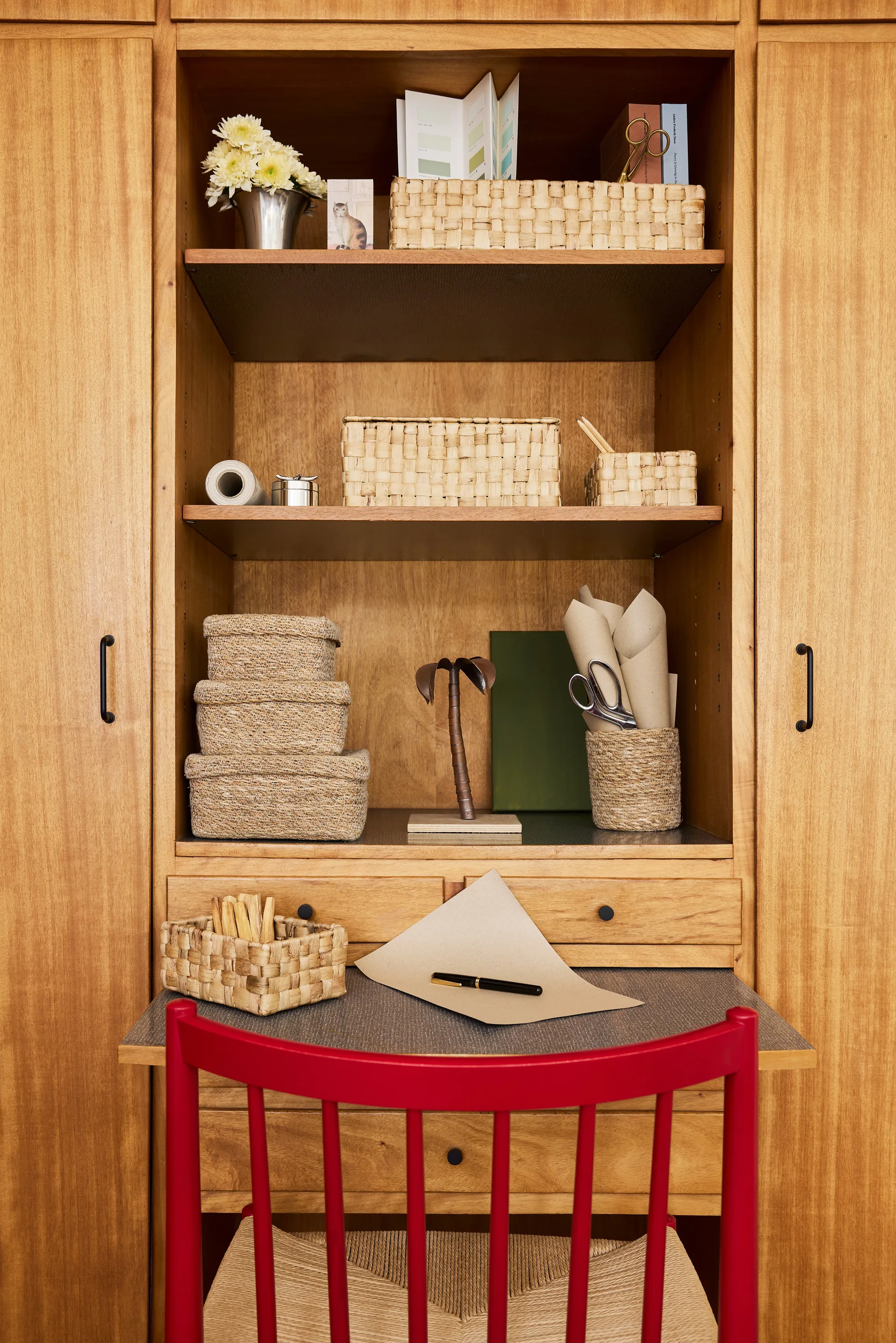 Set de boîtes de rangement Lily Panama, 3 pièces, Natural Dixie