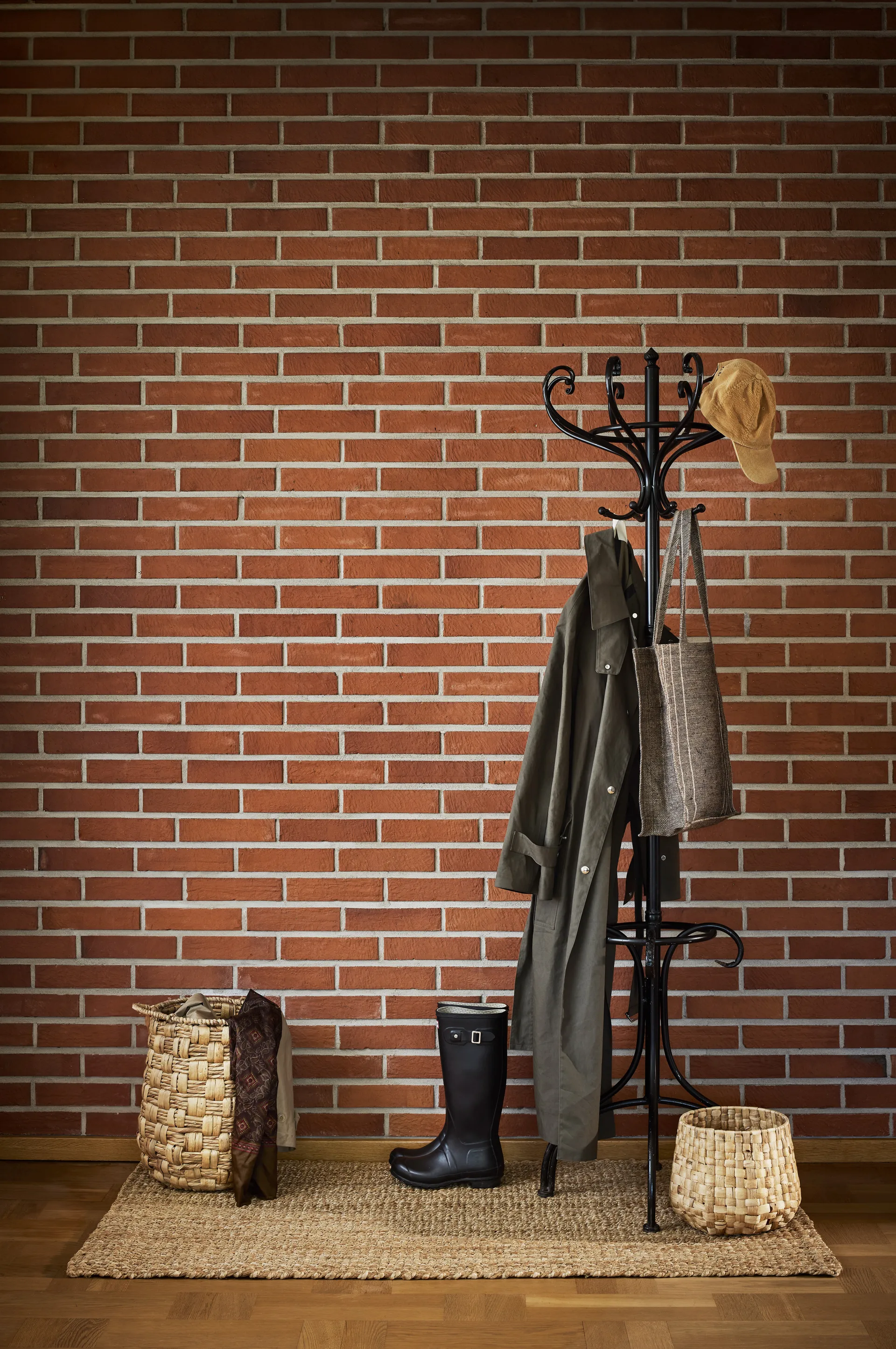 Set de paniers de rangement Lily high, 2 pièces, Natural Dixie