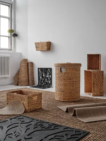 Set de paniers de rangement Lily small, 3 pièces - Naturel - Dixie