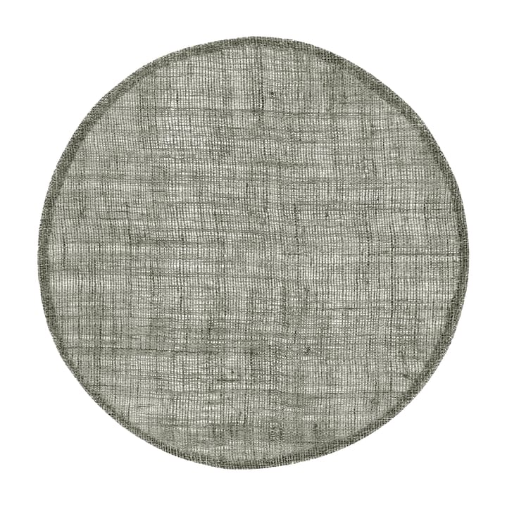 Set de table Dixie rond - gris foncé - Dixie