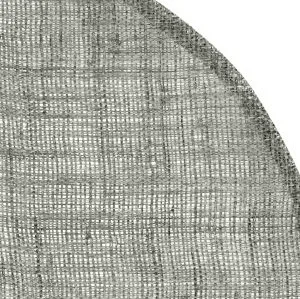 Set de table Dixie rond, gris foncé Dixie