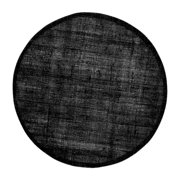 Set de table Dixie rond - noir - Dixie