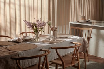 Set de table Elin twist oval - Nature-gris - Dixie